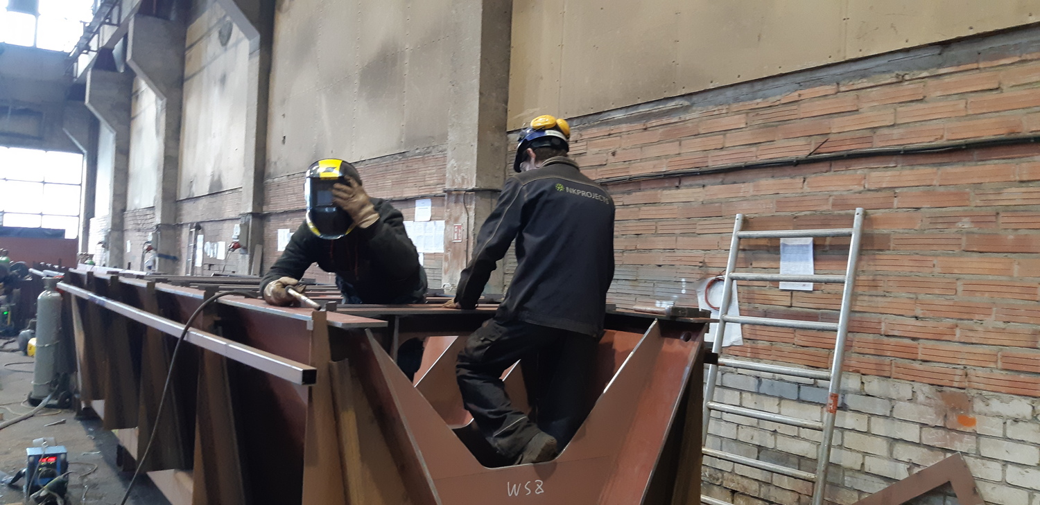 Welding shop